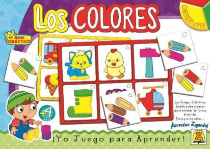 Juego Didactico Y Educativo Implas Los Colores Cod.319