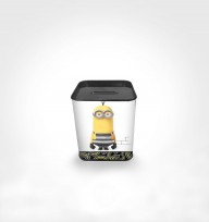 Alcancia Cubo Square Minions Cod.Halsqmns