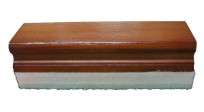 Borrador R.H.A. Para Pizarra Nro. 176 Madera Lustrada Grande - Medida 4,20 X 13,00 Cm. Cod.176