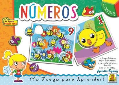 Juego Didactico Y Educativo Implas Numeros Cod.401