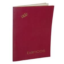 Libro Rab Banco Cuenta Corriente 19 x 26 Cms. Tapa Flexible x 40 Pag. Cod. 2305