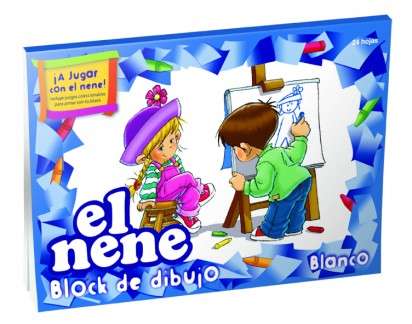 Block El Nene De Dibujo Nro. 5 Blanco x 24 Hjs. Cod. 210528