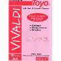 Papel Toyo Vivaldi A4 120 Grs. Rosa x 10 Hjs. Cod. 17010004018