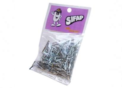 Clips Sifap Nro.  2 x 100 Unid. Triangular En Bolsa Cod. 2300332800