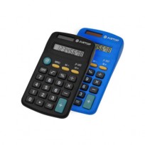 Calculadora Justop De Bolsillo JP- 380  8 Digitos Color Azul. Cod. JP-380a
