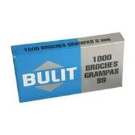 Broche Bulit Para Engrampadora S8 - 8 Mm. x 1000 Unid. Cod. Cab R 1000/8 N