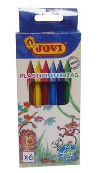 Plastipinturita Jovi x  6 Cortos Blister Cod. 0950019906