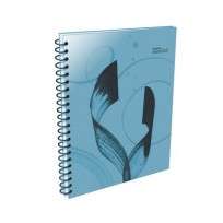 Cuaderno Essential 29.7 Con Espiral Tapa PP Azul x 84 Hjs. Cuadriculado Cod. 100843