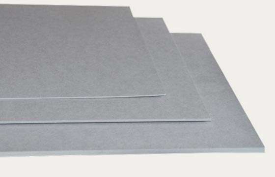 10 Cajas de cartón 30x30 cm forrado color Gris verdoso