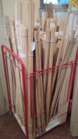 Exhibidor Completo Madera Balsa y Pino Cod. EXHMBP 