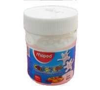 Tempera Maped Color Peps Pote x 200 Ml./250 Grs. Blanco Nieve Cod. 826610