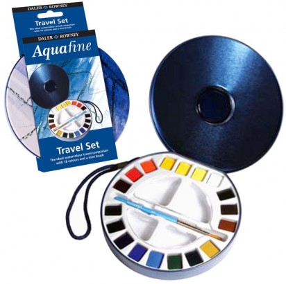 Acuarela Daler-Rowney Aquafine Lata 18 Colores Cod.131900030