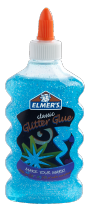 Adhesivo Elmers Glitter Glue 177 Ml. Azul. Cod. 2048792