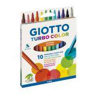 Marcador Escolar Giotto Turbo Color x 10 Unid. Cod. 040100Es