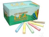 Tiza L.E.A. Color Comun Caja x 144 Unid. Cod. Ticole144