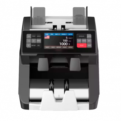 Clasificadora Cifra de Billetes NX 950 Con Carga Frontal 2 Bolsillo.Cod. NX950