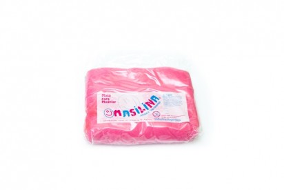 Masa Masilina X 1 Kg. Color Fucsia. Bolsa Reforzada.Cod.100Fu