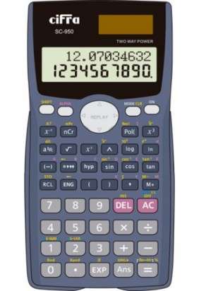 Calculadora Cifra Cientifica SC  950 Cod. Sc-950