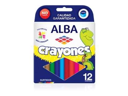 Crayon Alba x 12 Unid. Cod. 8700-999-856